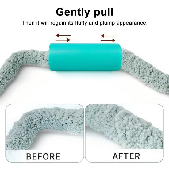 Chunky Yarn Fluffer Efficient Chenille Yarn Fluffing Tool Yarn Crafting Accessory for Jumbo Bulky Chenille Yarn Hand Knitting Blanket Crocheting