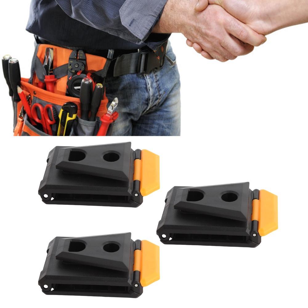 3Pcs Fixed Type Quick Buckle Quick Hang Tool Fastener Fast Use Bag Buckle Waist Pack