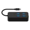 Пластиковый USB 3.0 Адаптер-разветвитель с 5 портами, функция Plug and Play, универсальная совместимость