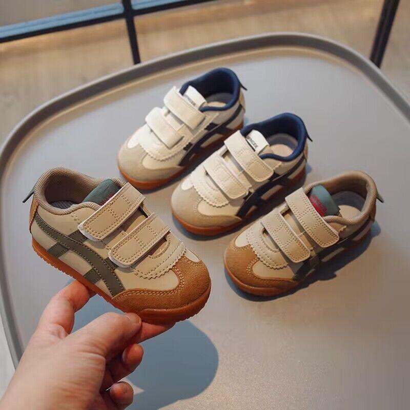 Спортивная обувь для мальчиков и девочек, модная обувь, детская спортивная обувь среднего и большого размера, дышащая повседневная обувь