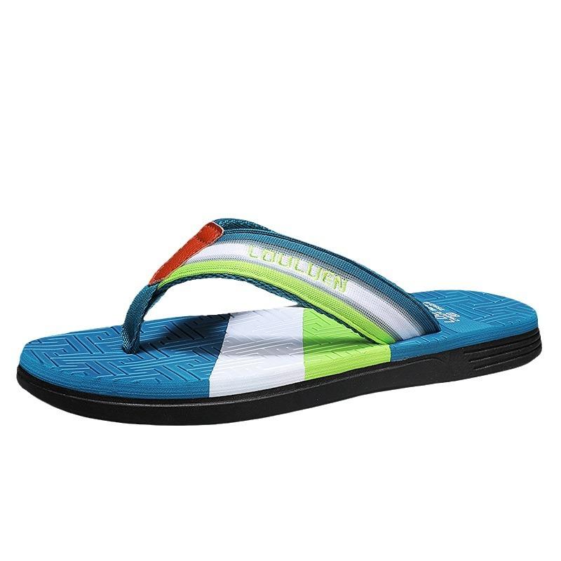 Вьетнамки Guangdong, мужская летняя одежда, нескользящие и дезодорирующие сандалии, спортивные, мягкая подошва, вьетнамские пляжные сандалии, большой размер