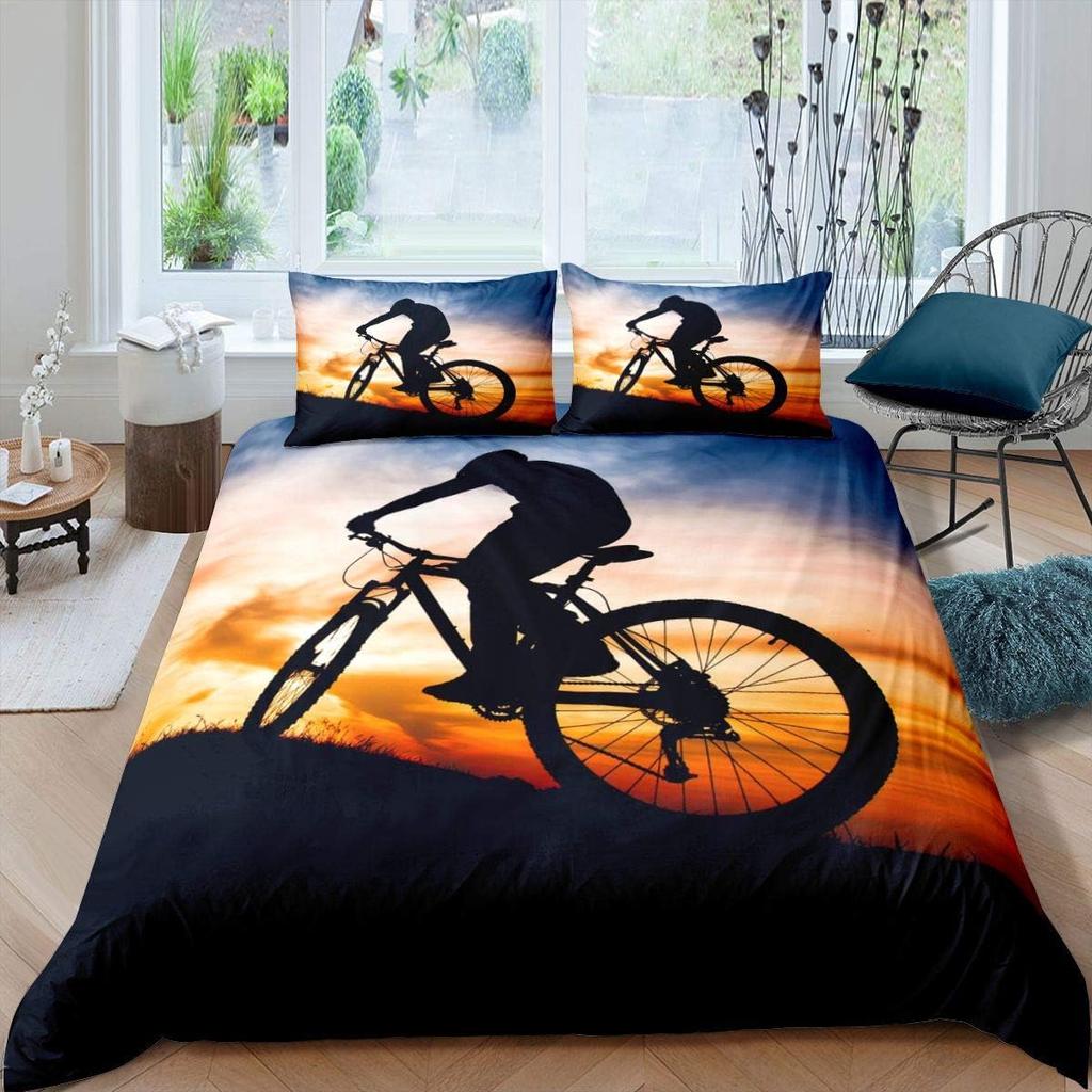 Two-piece Set Anime Duvet Cover Pet Cartoon Bedding Set Comforter Cover for Bedroom Decor Queen King Size Comfortable Cover