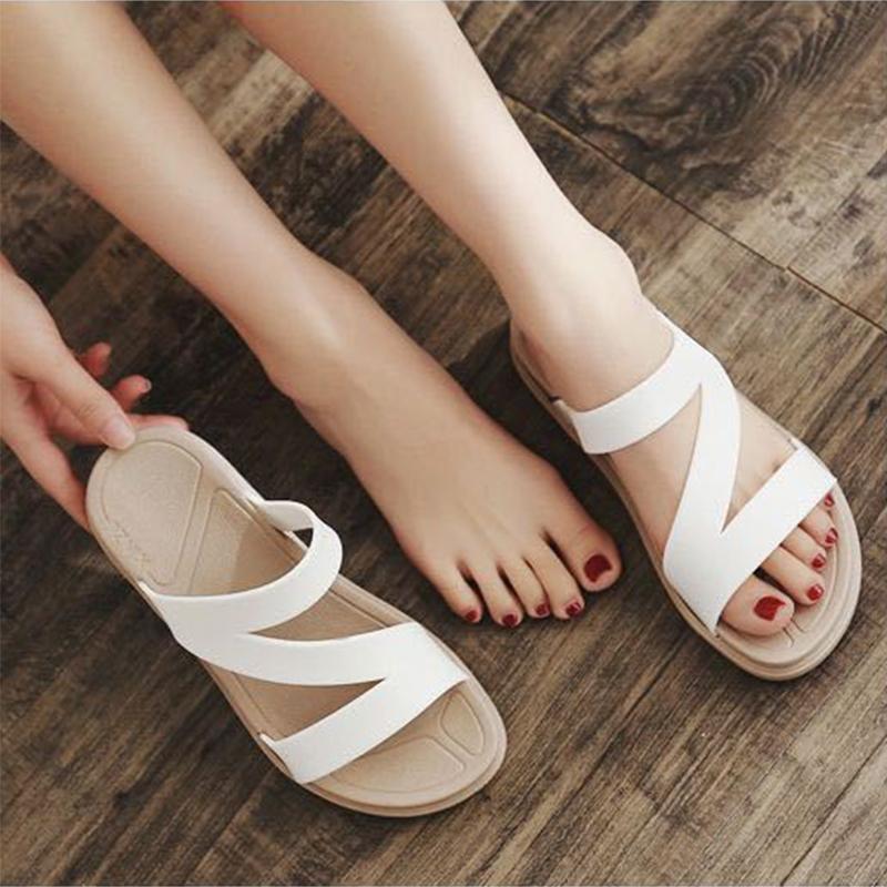 Slippers Women's Summer Wear Fashion All-match Sandals and Slippers Student Ladies Home Indoor Household Non-slip