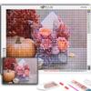 5D Diy Diamond Painting Potted Flowers Cross Stitch Full Diamond Embroidery Mosaic