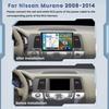 Автомагнитола Android 13 с диагональю 9 дюймов для Nissan Murano 2008-2014, беспроводная поддержка CarPlay/Android Auto, Bluetooth, GPS, Wi-Fi 5G, камера заднего вида.