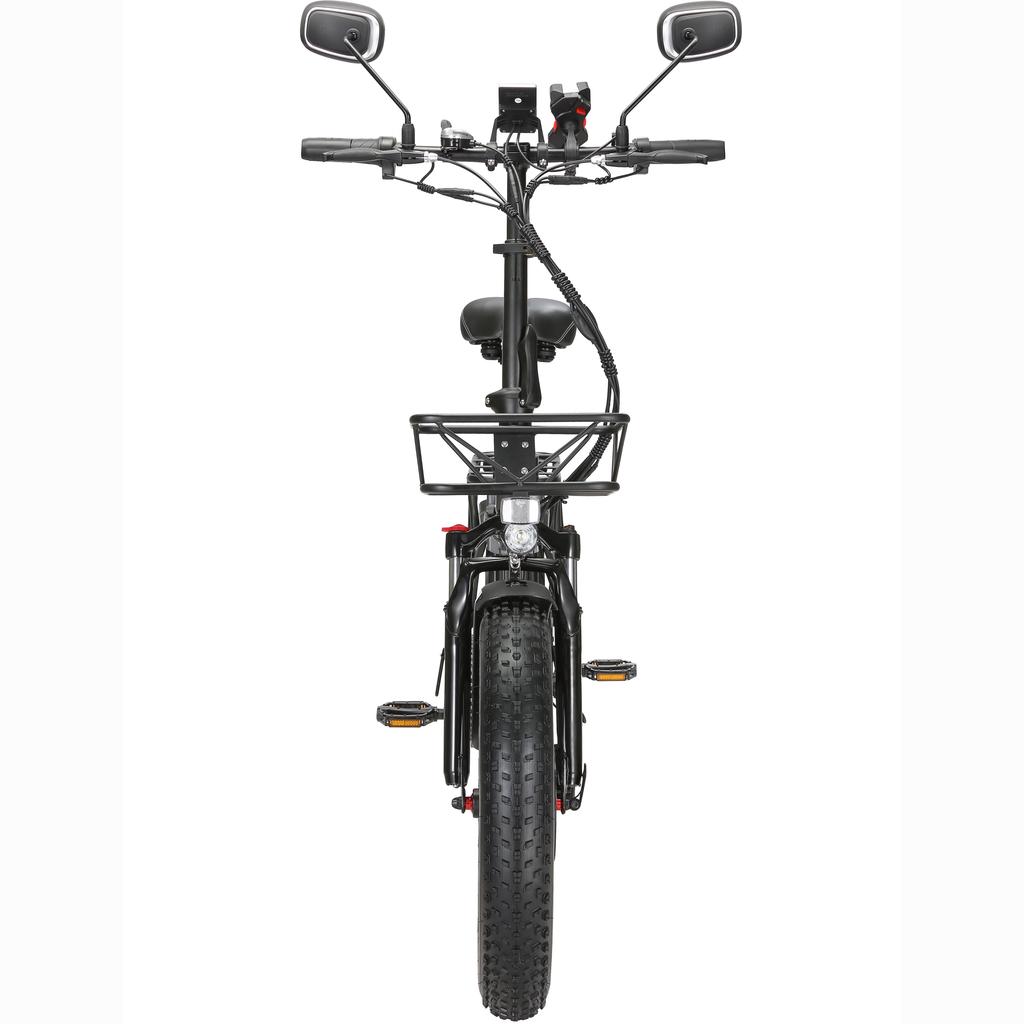 SINOHON A20 City Commuting Adult Electric Bicycle 500W Motor 48V18Ah Battery Multi Terrain E-Bike 20 Inch Road Tires With Tow Seat Electric Bicycle