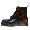 1460 Brush Off Leather Lace Up Boot Multi-Color Men Sneakers Black 31897649