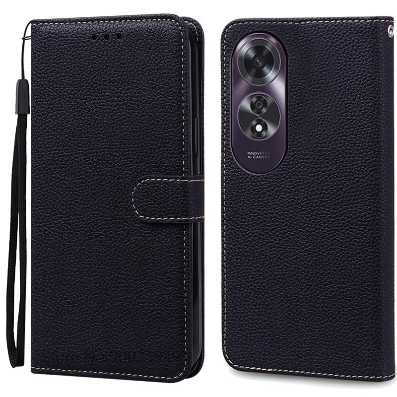 For OPPO A60 4G Case Wallet Flip Leather Case For OPPO A60 Cover Book Fundas For Oppo A60 Mobile Case Coque Shell