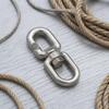 Поворотный соединитель Полированный шарнир Регулируемый для такелажа, Моряков