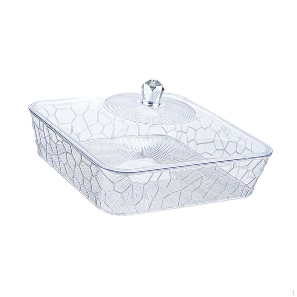 Поднос для хранения продуктов с крышкой для мероприятий и встреч