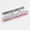 3D Металлическая Наклейка-Значок HIGH COUNTRY Декорация из Сплава Наклейка на Решетку Радиатора Наклейка на Задний Багажник Крыло Бок Автомобиля для Аксессуаров Chevrolet