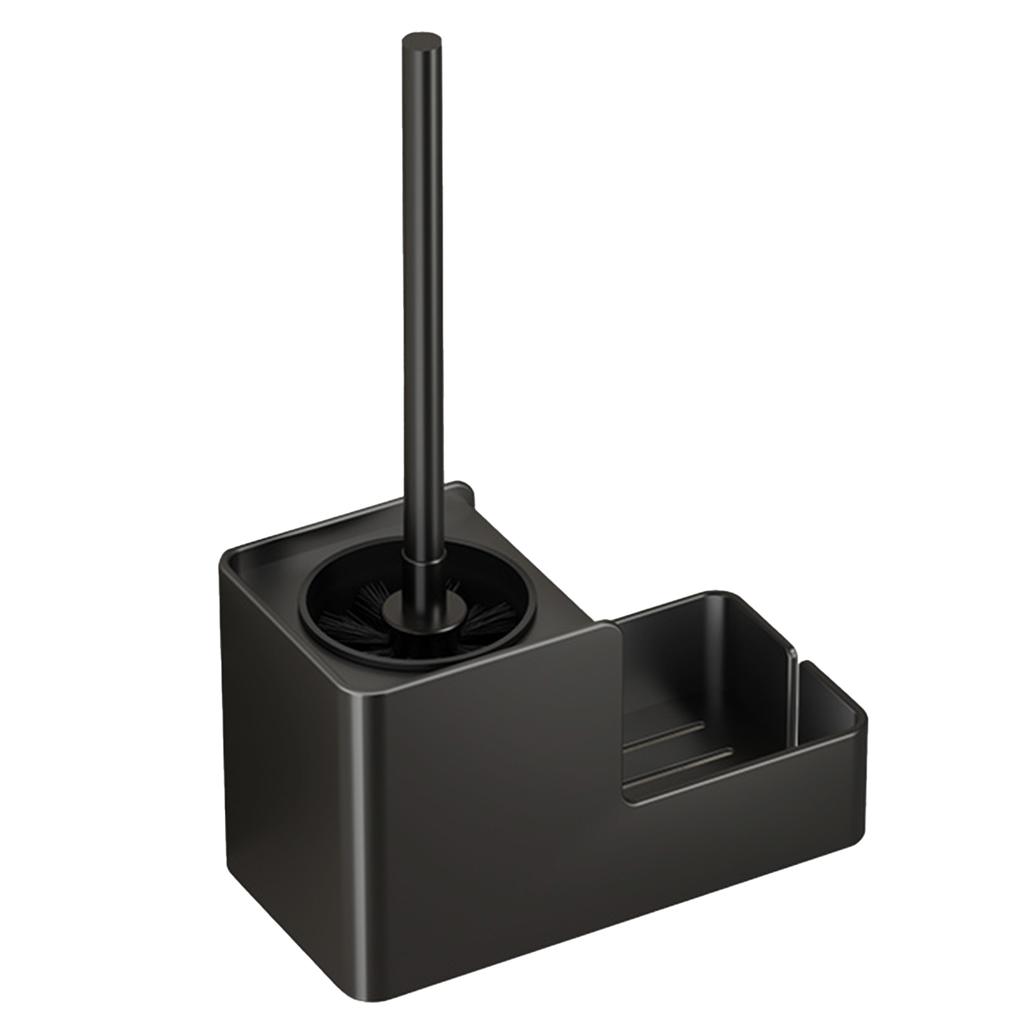 1 шт., щетка для унитаза, держатель для унитаза, аксессуары для ванной комнаты, креативный настенный держатель из алюминиевого сплава, щетка для унитаза, набор держателей для щетки для унитаза