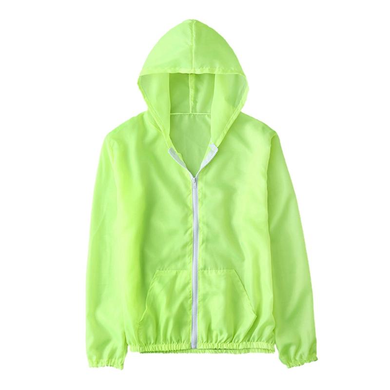 Outdoor Casual Loose Sunscreen Blouse Sun Protection Beach UV Jacket Women Solid Color Wild Thin Coat Anti-UV Breathable Hooded
