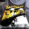 Tmarc Tee Skateboard Skull Bedding Cover Set Comforter Duvet Cover Set Pillowcase