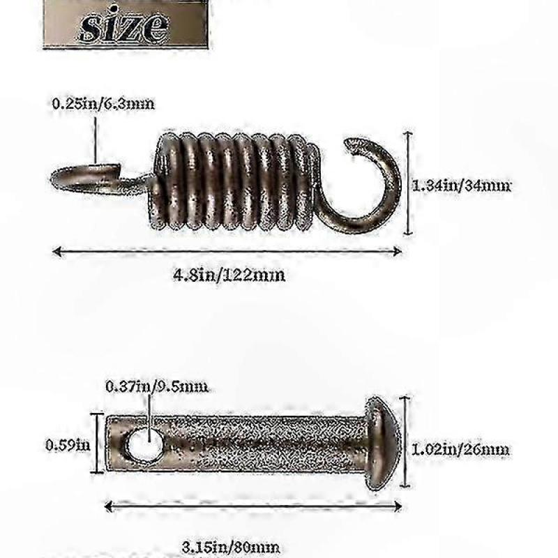 Набор подвесного кресла-гамака с пружинным штифтом для максимального комфорта
