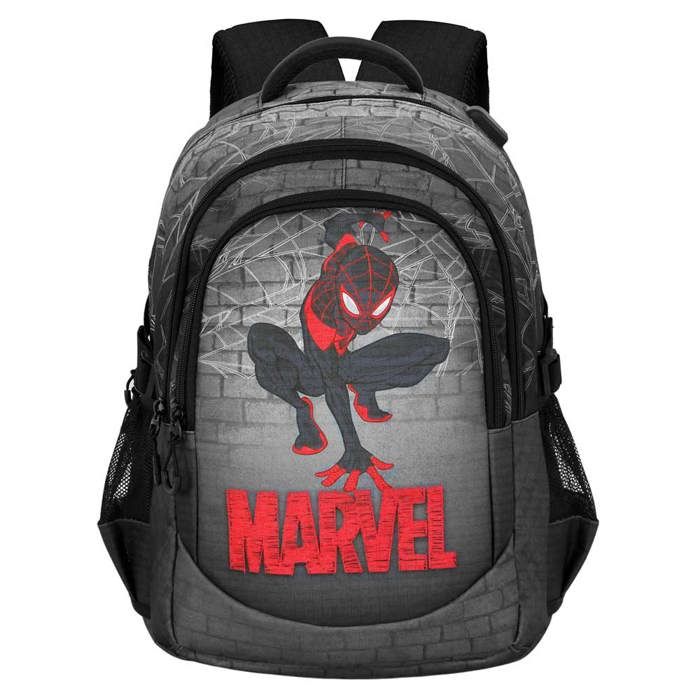 Sac à dos Running PLUS - Spiderman Spin - Gris - Taille Unique