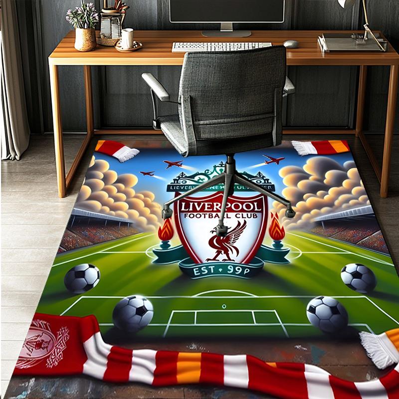 Football team.C Pattern Rug, Indoor/Outdoor Mat, for Picnic, Gameroom, Bedroom, Office, Living Room, Home Decor Carpet, Birthday Gift