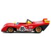 Bburago Scale Ferrari 312 P 1972 Red Race Sports Car Diecast Model Car Finished Product 1/43 #85 / 18-36302