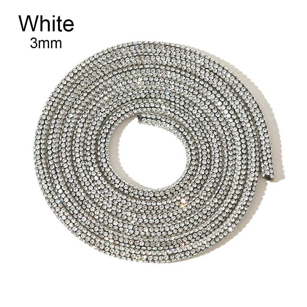 Shoelace Bridal Dress Bracelet Rhinestone Rhinestone Rope Full Rhinestone Pipe Glass Crystal Cord