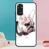 Милый чехол с французским бульдогом для Xiaomi Redmi Note 14 13 Pro 12 11 9 10 9S 10S 11S 12S Redmi 14C 13C 10C 12C
