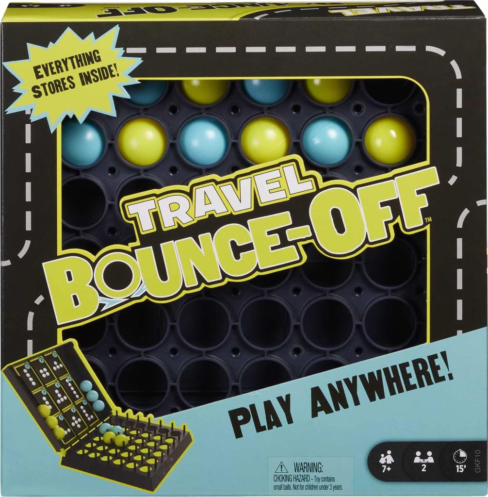 Mattel Game Travel Bounce Off Years Old and GKF10 [7 Up]