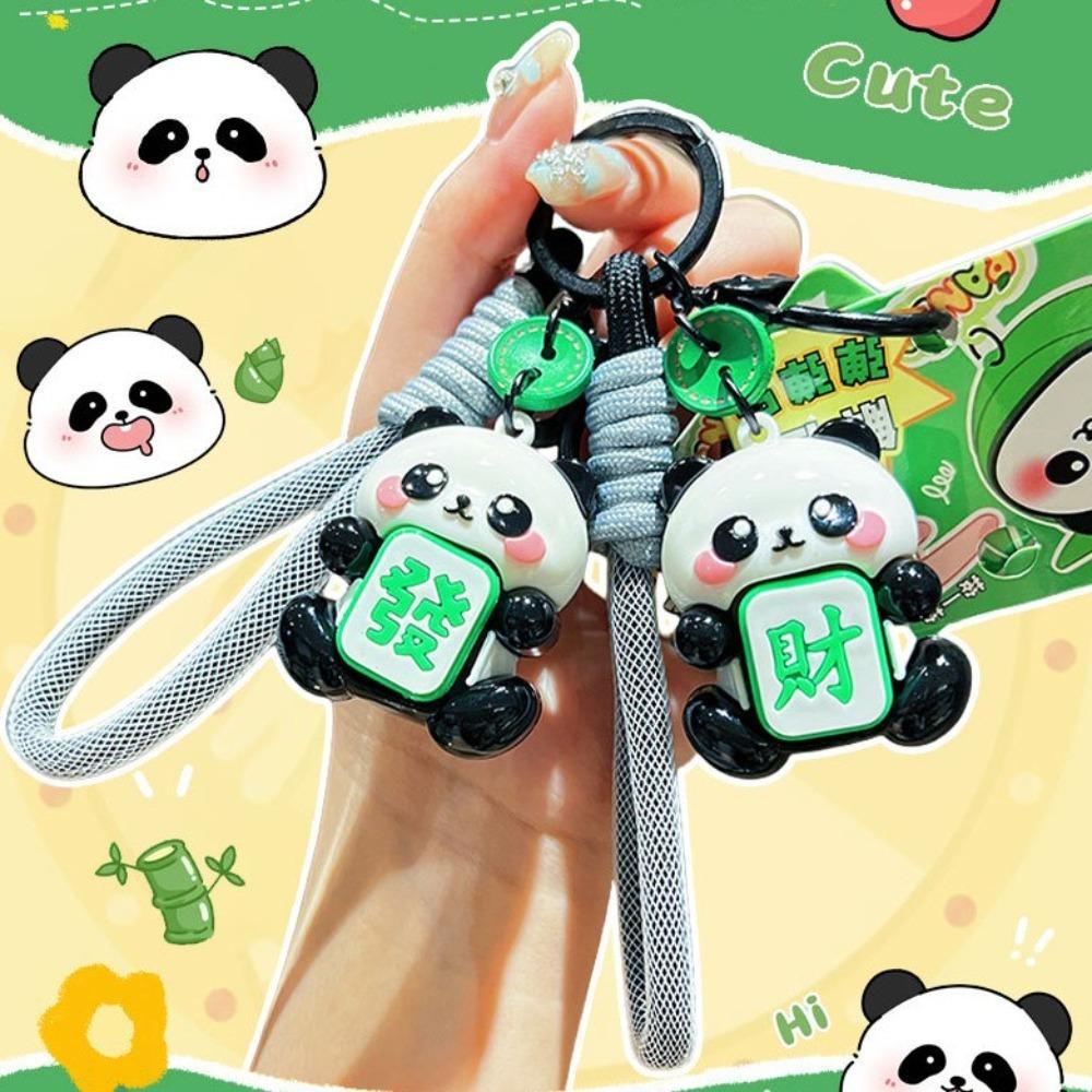 Брелок-подвеска «Маджонг Панда» с изображением мультяшного пальца для офиса, отдыха и развлечений