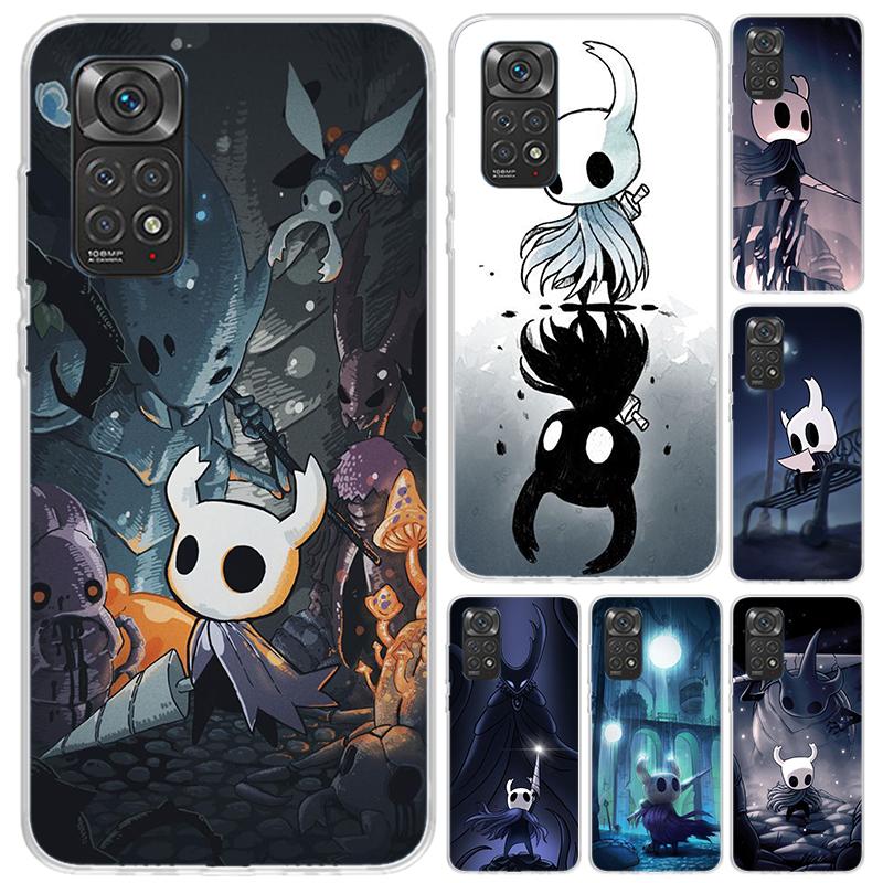 Hollow Knight Cartoon Phone Case for Xiaomi Redmi Note 14 13 12S 12 11S 11 Pro Plus 11T 11E 10S 9 9S Soft Funda Print Shell Note