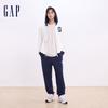 Толстовка с капюшоном унисекс Gap с логотипом в стиле колор-блок