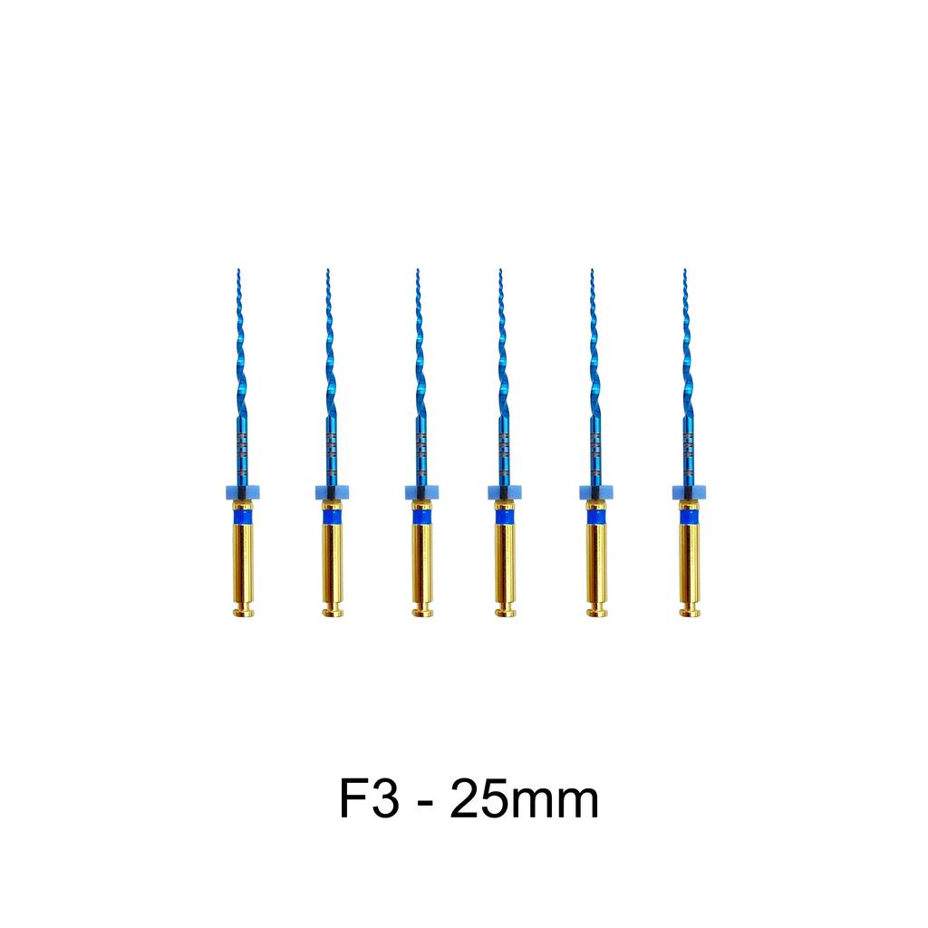 Супер-файл для стоматологических инструментов, синий роторный Pro, гибкий конусный файл для активации тепла, для корневых каналов