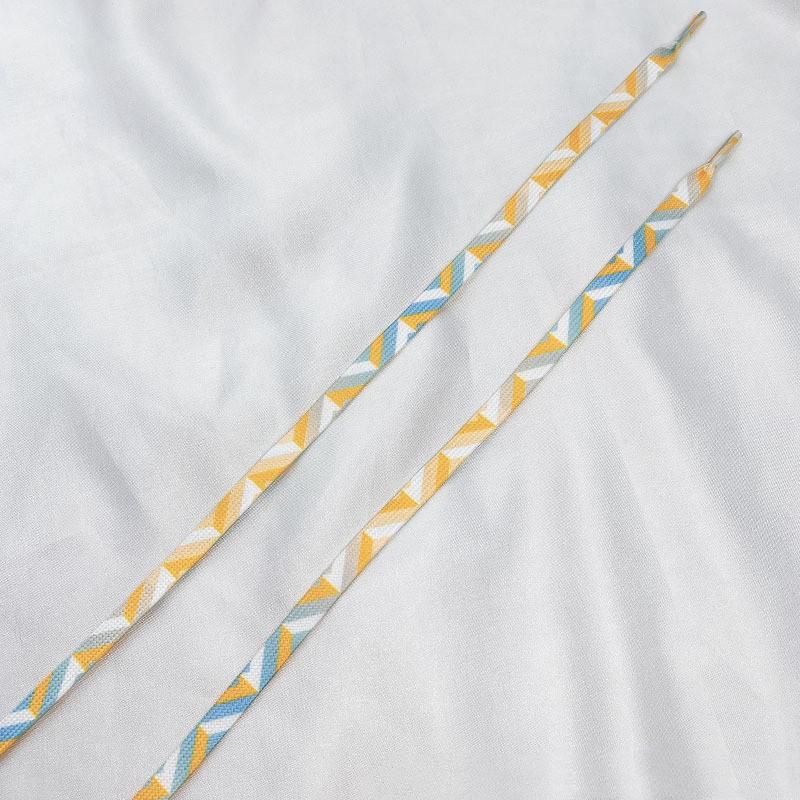 Шнурки Ice Cream для тенниса, плоские градиентные шнурки для кроссовок, радужные высокие спортивные шнурки для женщин и мужчин