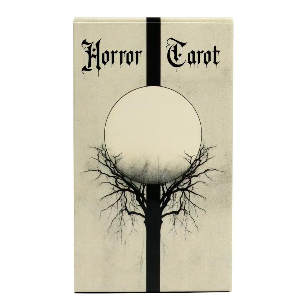 Готическая колода Таро 10,3*6 см, стиль ужасов, 78 карт Райдера-Уэйта. Отправьтесь в жуткое путешествие с нашей готической колодой Таро ужасов.