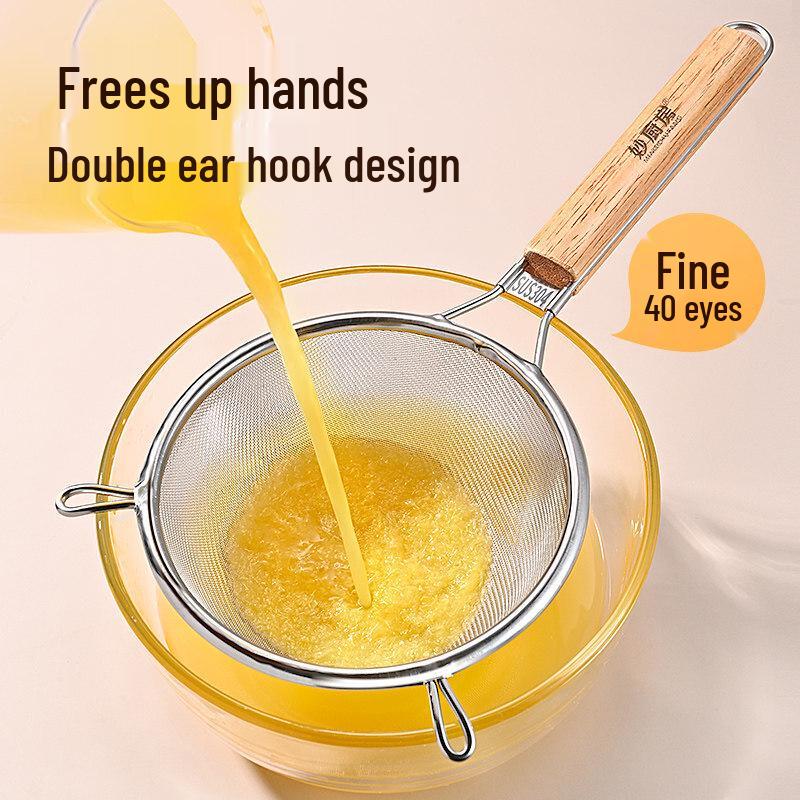 Chuudahuang Stainless Steel Fine Mesh Sieve for Baby Food
