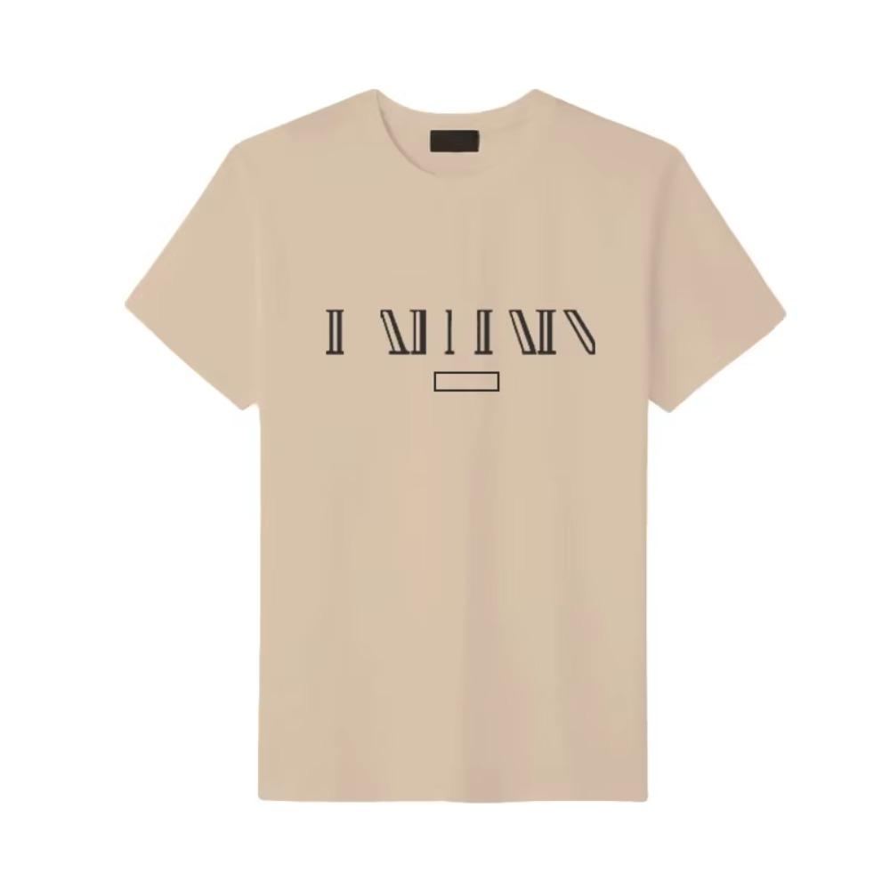 Мужская дизайнерская футболка 100% хлопок одежда мужская женская футболки модный принт с буквами круглый вырез черная белая с коротким рукавом футболки