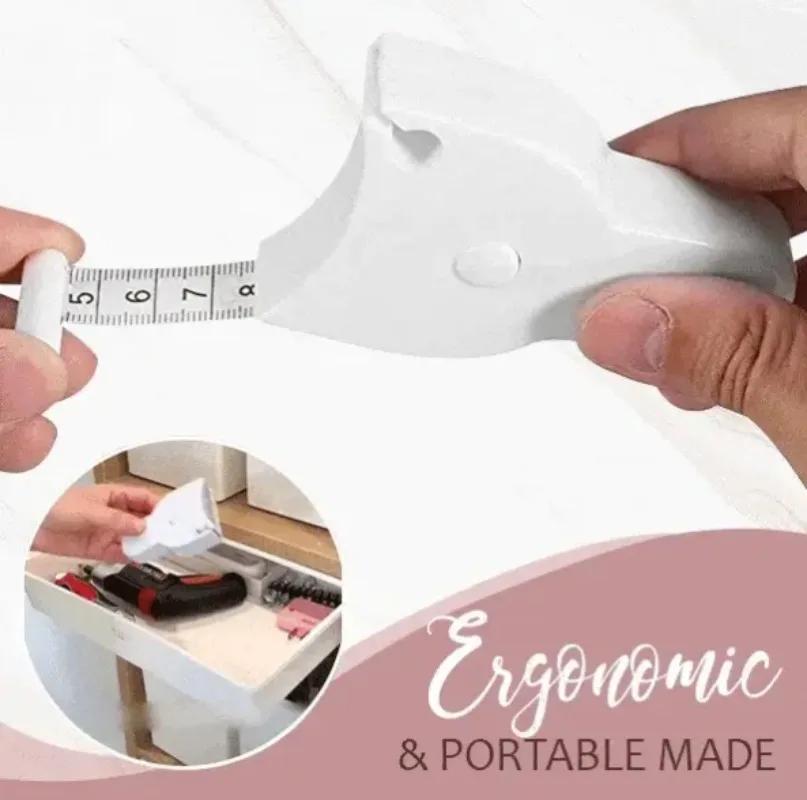 Выдвижная рулетка для измерения тела Автоматическая телескопическая лента Цифровая измерительная лента Обхват талии Обхват руки