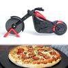 Versatile Motorcycle Pizza Cutter Knife Roller With Classic Appeal For Pizza Lovers