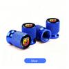 Car Wheel Tire Valve Caps Air Stem Covers Accessories  For Abarth FIAT Punto 500 Tipo Stilo Palio Bravo Doblo Panda Ducato