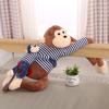 Cute Little Monkey Curtain Pendant Wedding Grab Doll Gift Long Arm Monkey Doll Plush Toy
