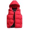 Men's Down-Filled Vest Winter Insulated Outdoor Vest Thickened Sleeveless Jacket