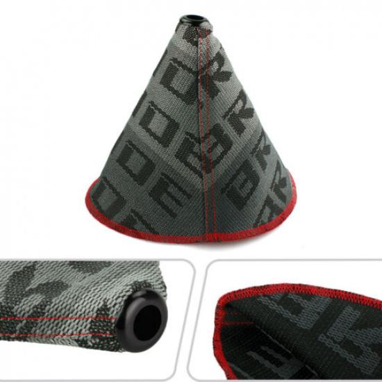 1M JDM Aluminum Car Gear Shift Knob + Bride Hyper Fabric Shift Boot Cover