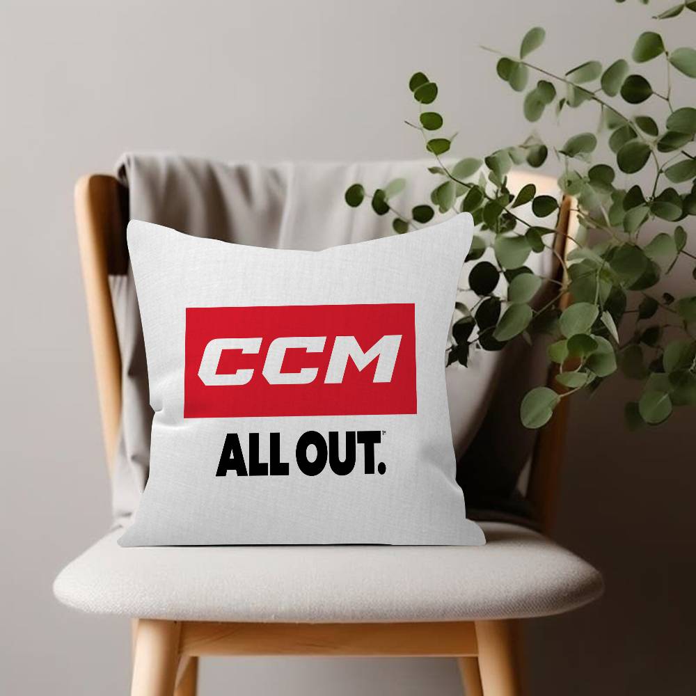 CCM Хоккей Кленовый Дизайн Наволочка Счастливый Осенний Урожай Декор Праздничный Декор Наволочка