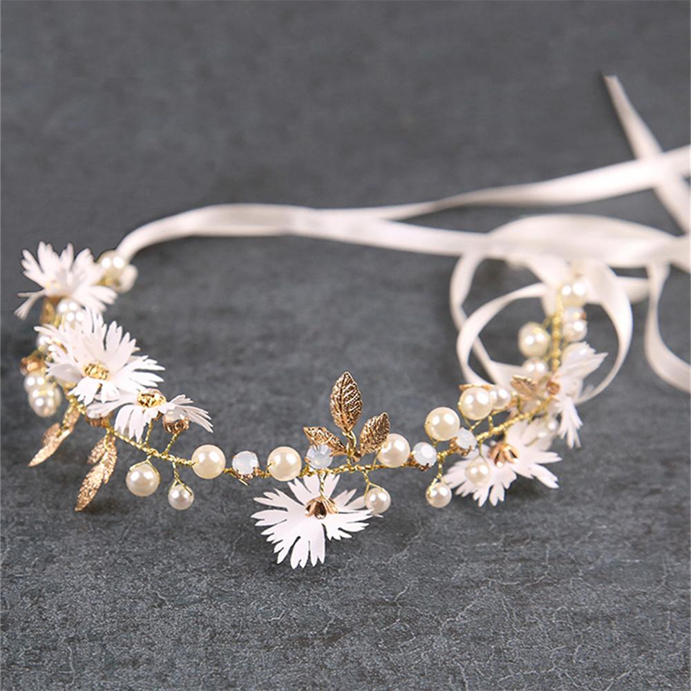 1 шт. Винтажный лесной ручной работы Цветочный свадебный ободок для волос Аксессуары для волос Фотография Фотография Красивый головной убор Ободок