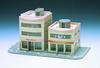 TOMIX N Gauge Round Building Set Beige 4049 Железнодорожные принадлежности для моделирования