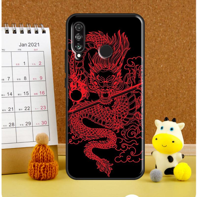 Древний японский дракон Для Huawei Nova Y61 Y60 Y70 Y72 Y73 Y90 Y91 12i 11i 3i 7i 8i 9 10 SE P20 P40 P30 Lite Чехол