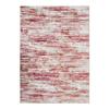 VESTALE LINES - Extra-soft Rug with Cream Lines Pattern 120 X 170 Cm Pink