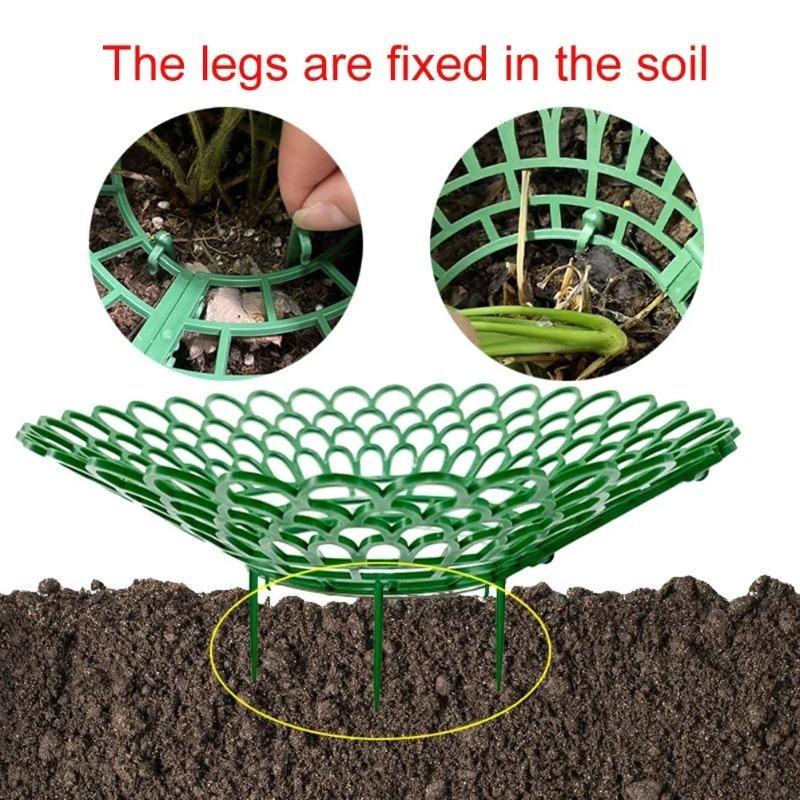 1/6/12 шт. опоры для растений клубники с 3 прочными ножками стойки для выращивания клубники защитная рамка-держатель клетка от плесени, гнили, грязи