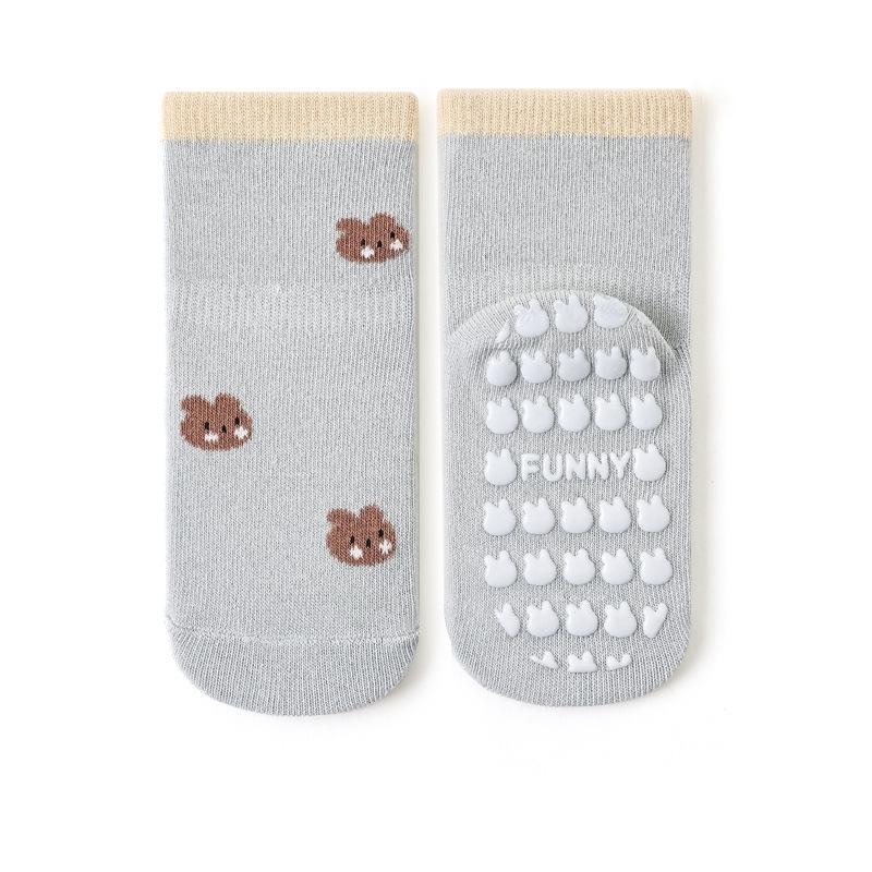 Baby Socks Cartoon Toddler Anti Slip Cotton Floor Socks for Girls Newborn Boys Cute Anti Slip Accessories Four Spring Autumn