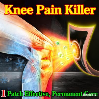 Пластырь от боли в колене при артрите - Обезболивающие гелевые пластыри для облегчения боли в мышцах и суставах, Расслабляющие мышцы пластыри для спины, плеча, 6 шт.