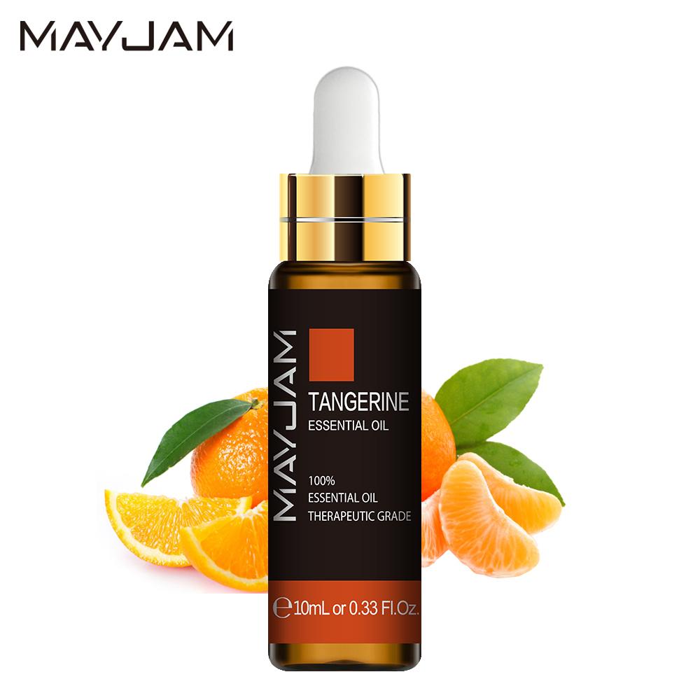 MAYJAM 10ML Pure Essential Oil for Aromatherapy Diffuser Humidifier Massage Skin Care Vanilla Eucalyptus Mint Therapeutic Grade Essential Oil