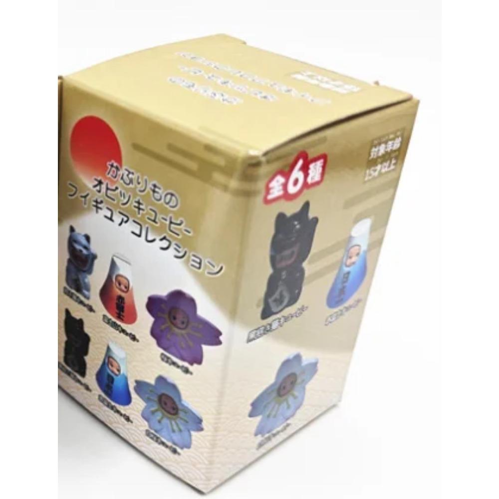 Baby Doll Blind Box Cos Lucky Cat Fuji Mountain Cherry Blossom Design Action Figure Toy For Fans Gift