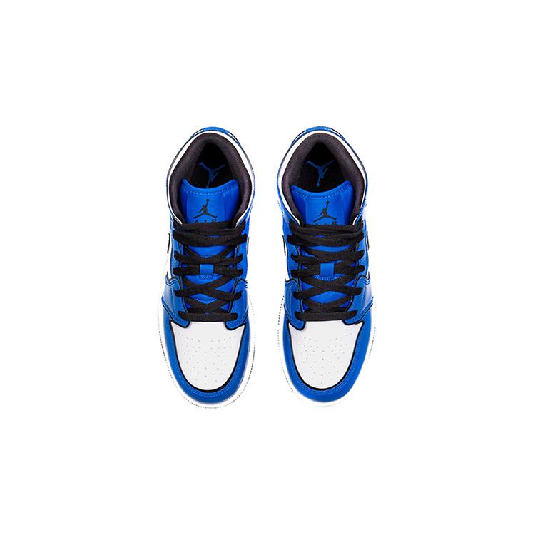 Jordan 1 Mid Signal Blue GS BQ6931-402